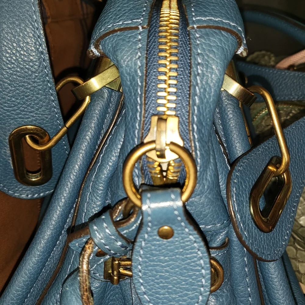 (SOLD)Authentic Chloe Paraty medium satchel bag - Picture 10 of 13
